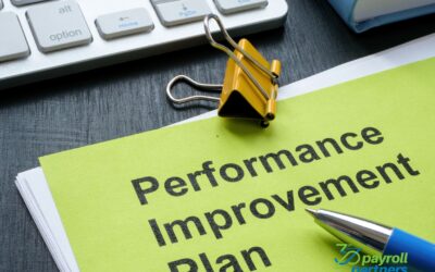 When is it appropriate to use a performance improvement plan versus a disciplinary action?